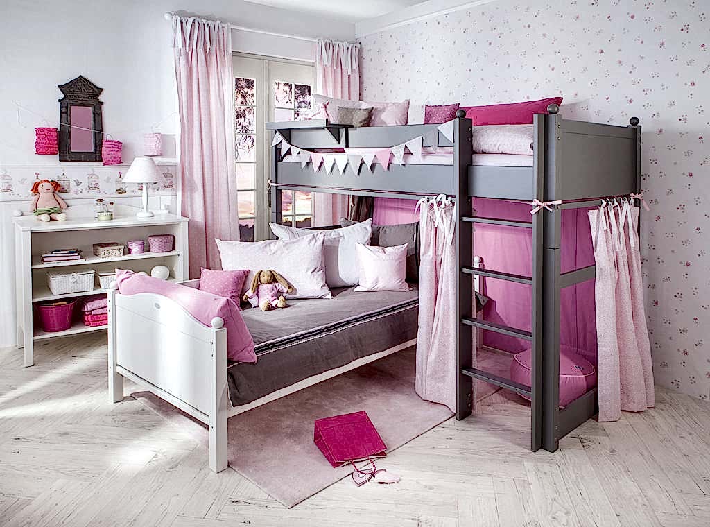 Интерьер детской комнаты для девочки