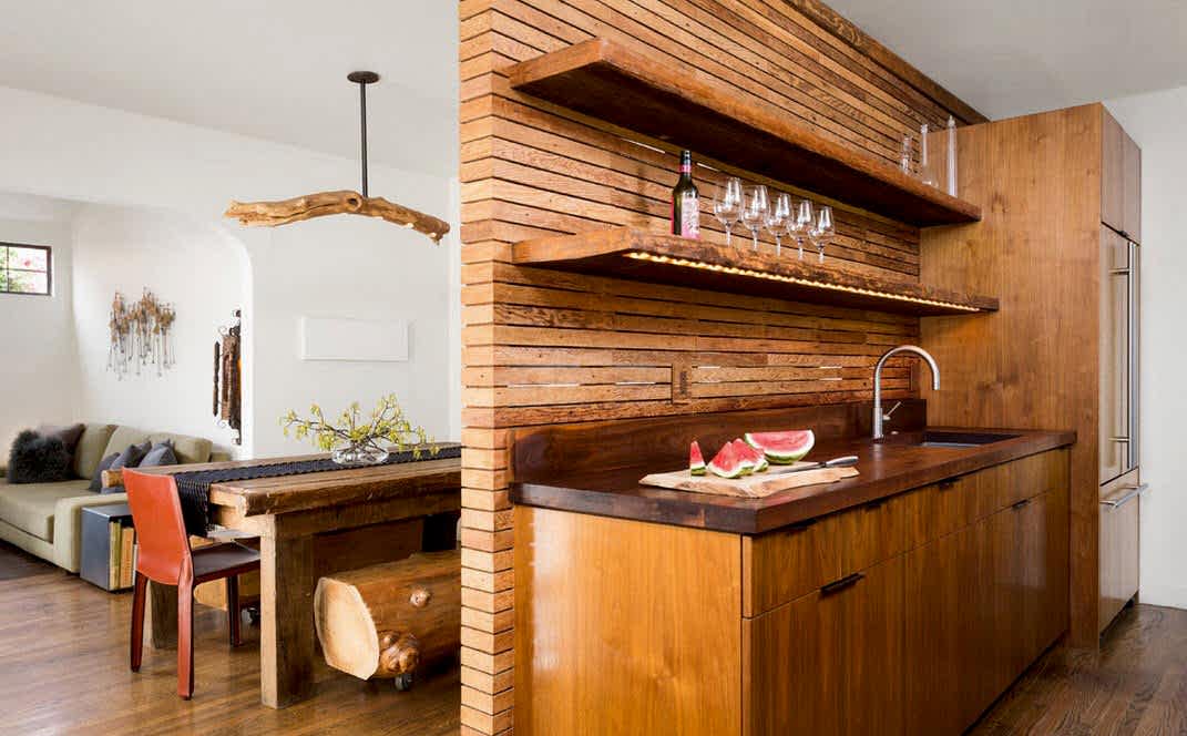 Роль натурального дерева в интерьере