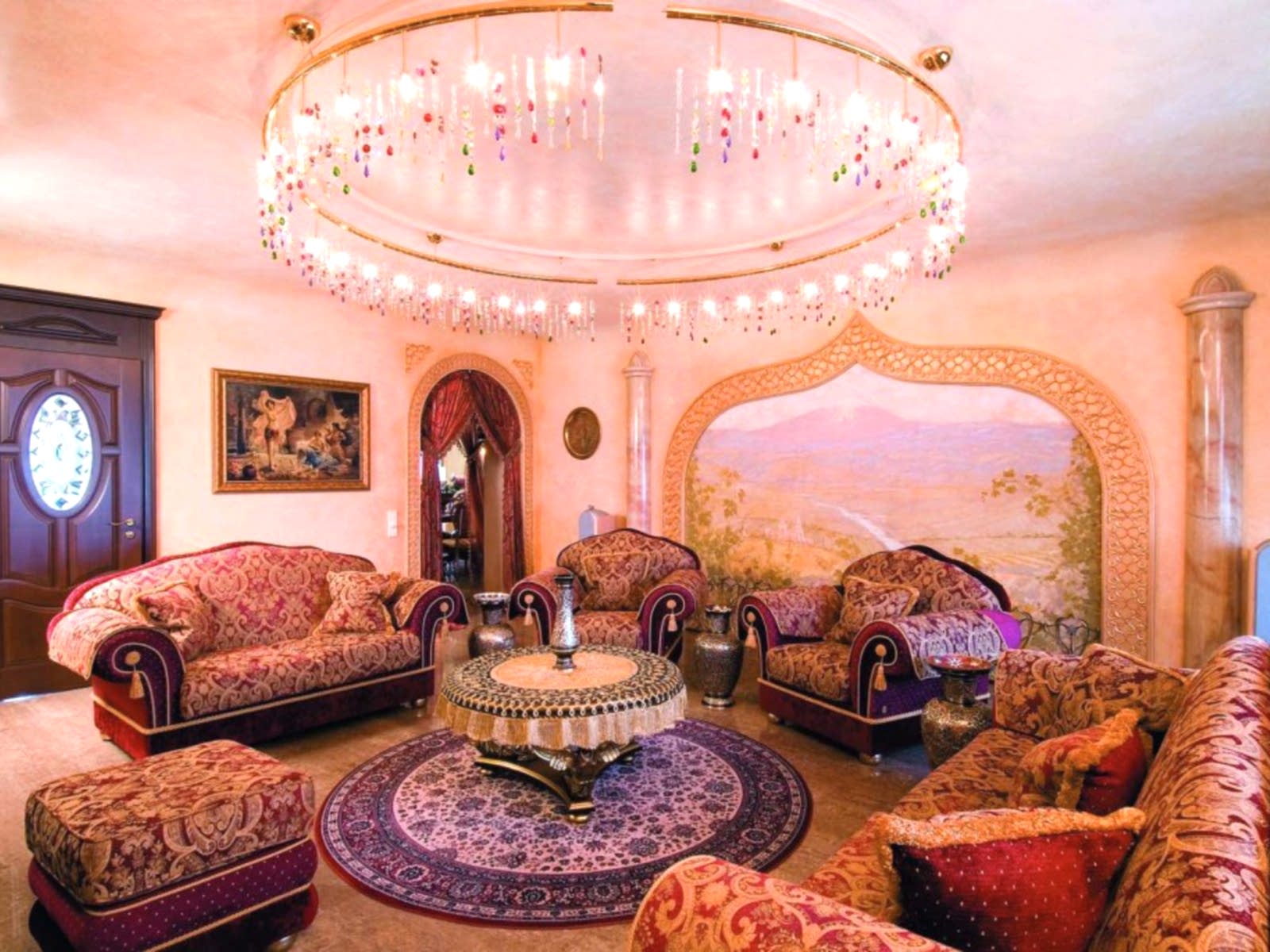 Роскошь востока в интерьерах в арабском стиле