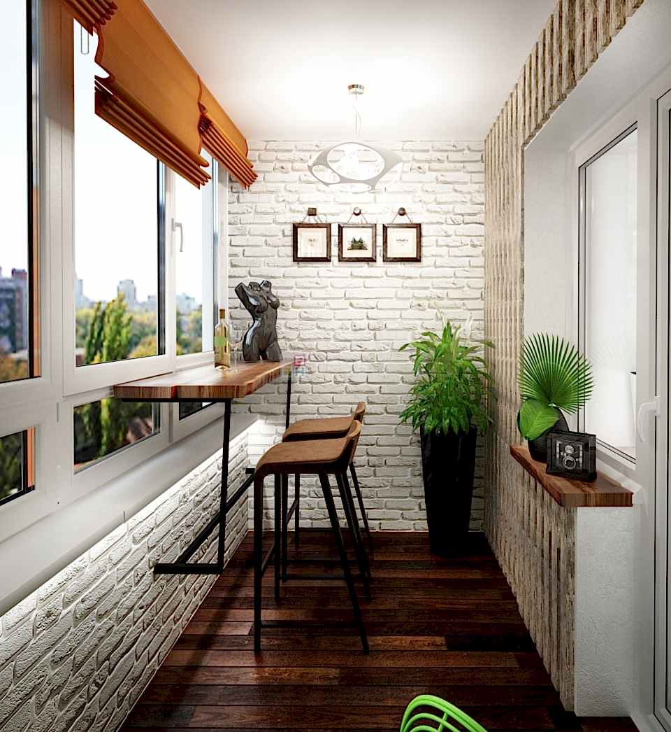 Дизайн балкона или лоджии