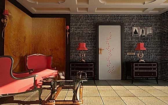 Комната в стиле Арт-Деко