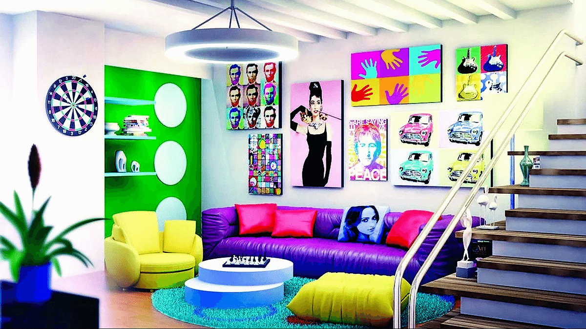 Стиль “китч” в интерьере: бунт против эстетики