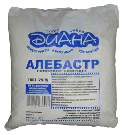 Алебастр в строительстве: где применяется