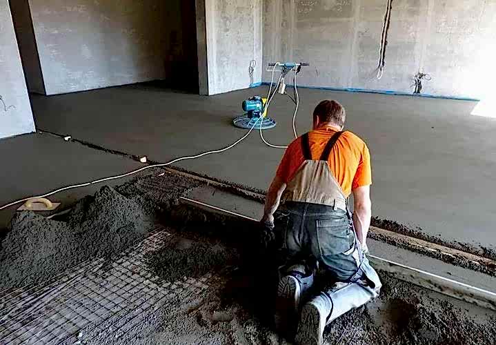 Как сделать стяжку пола своими руками