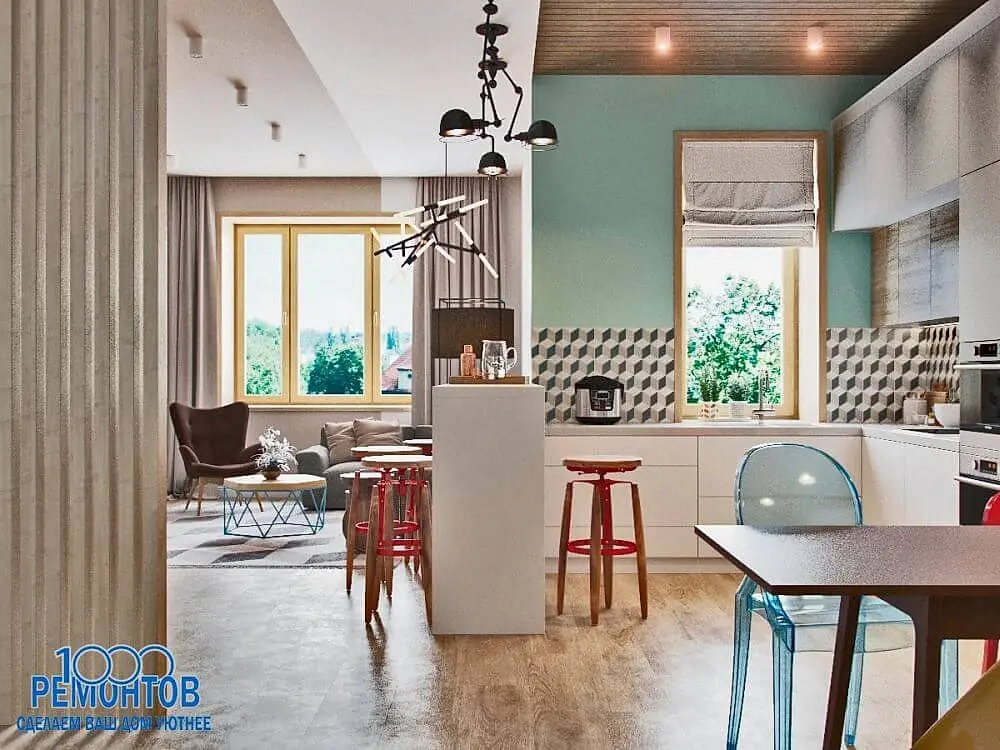 Современный дизайн интерьера квартиры