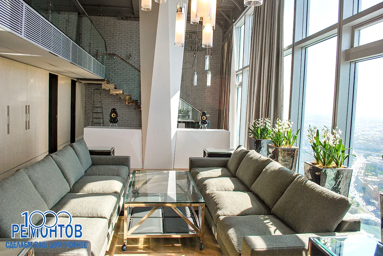 Дизайн интерьера пентхауса