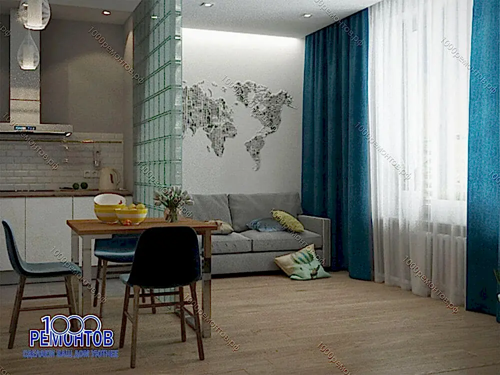 Дизайн трехкомнатной квартиры в панельном доме