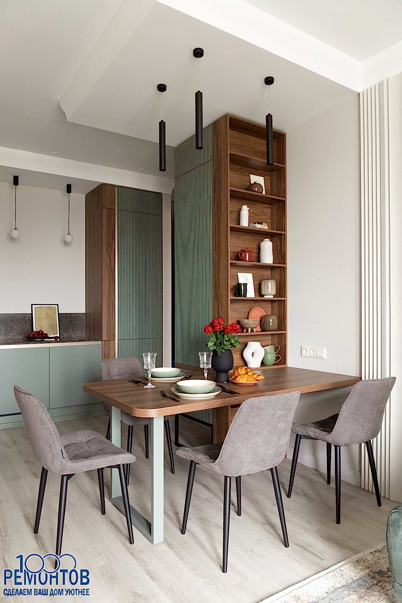 Закончили дизайн-проект и ремонт квартиры 80 м<sup>2</sup>